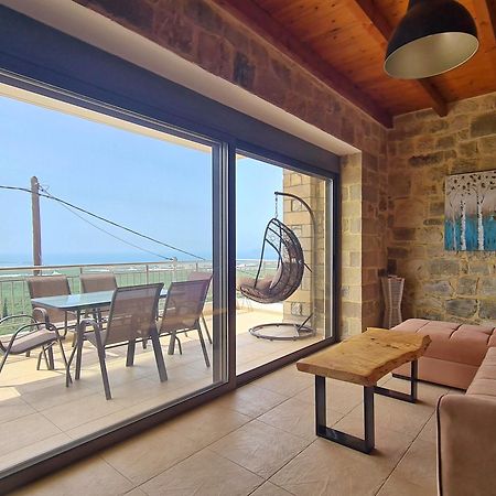 New Villa Kalimera, View To Falasarna Beach Platanos  Luaran gambar
