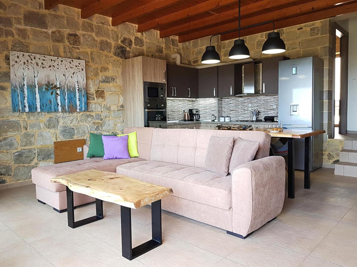 New Villa Kalimera, View To Falasarna Beach Platanos  Luaran gambar